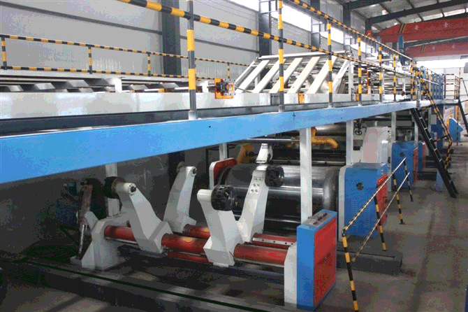 高速瓦楞紙板生產線